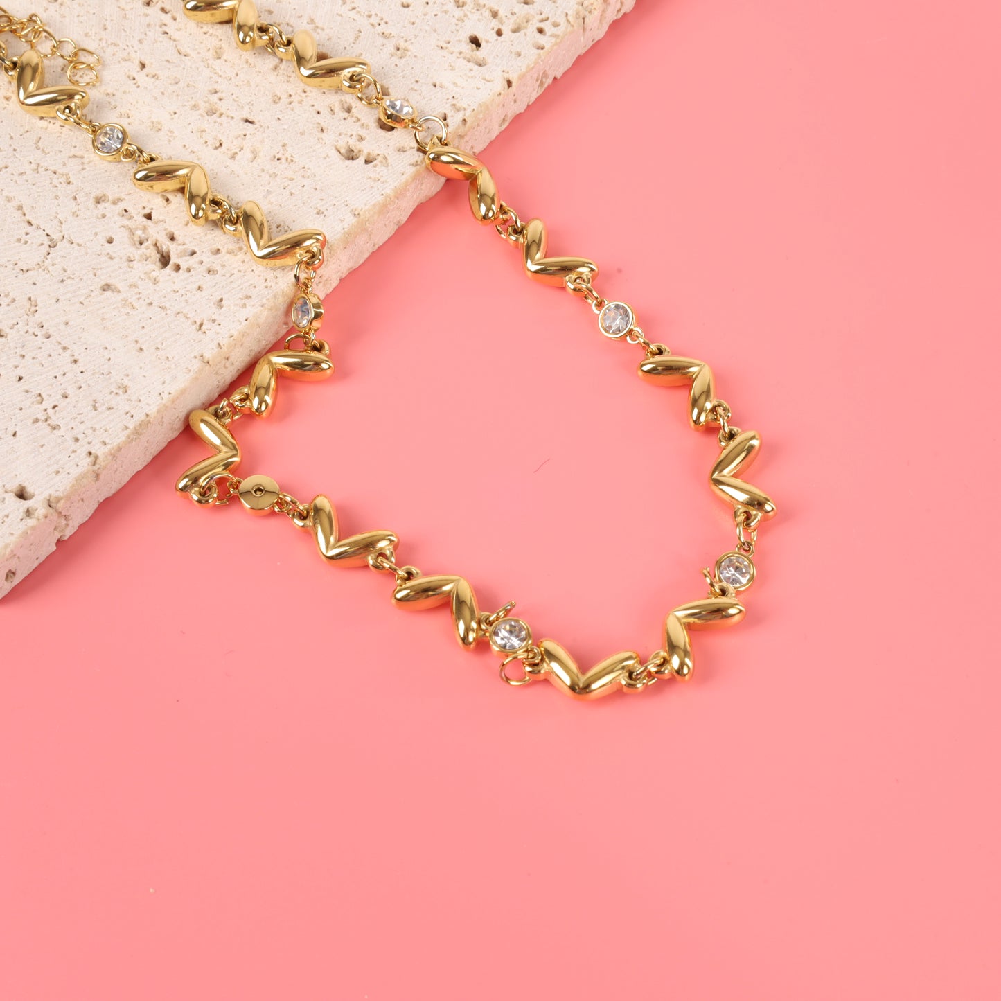 Orla Twist Gold Chain Necklace
