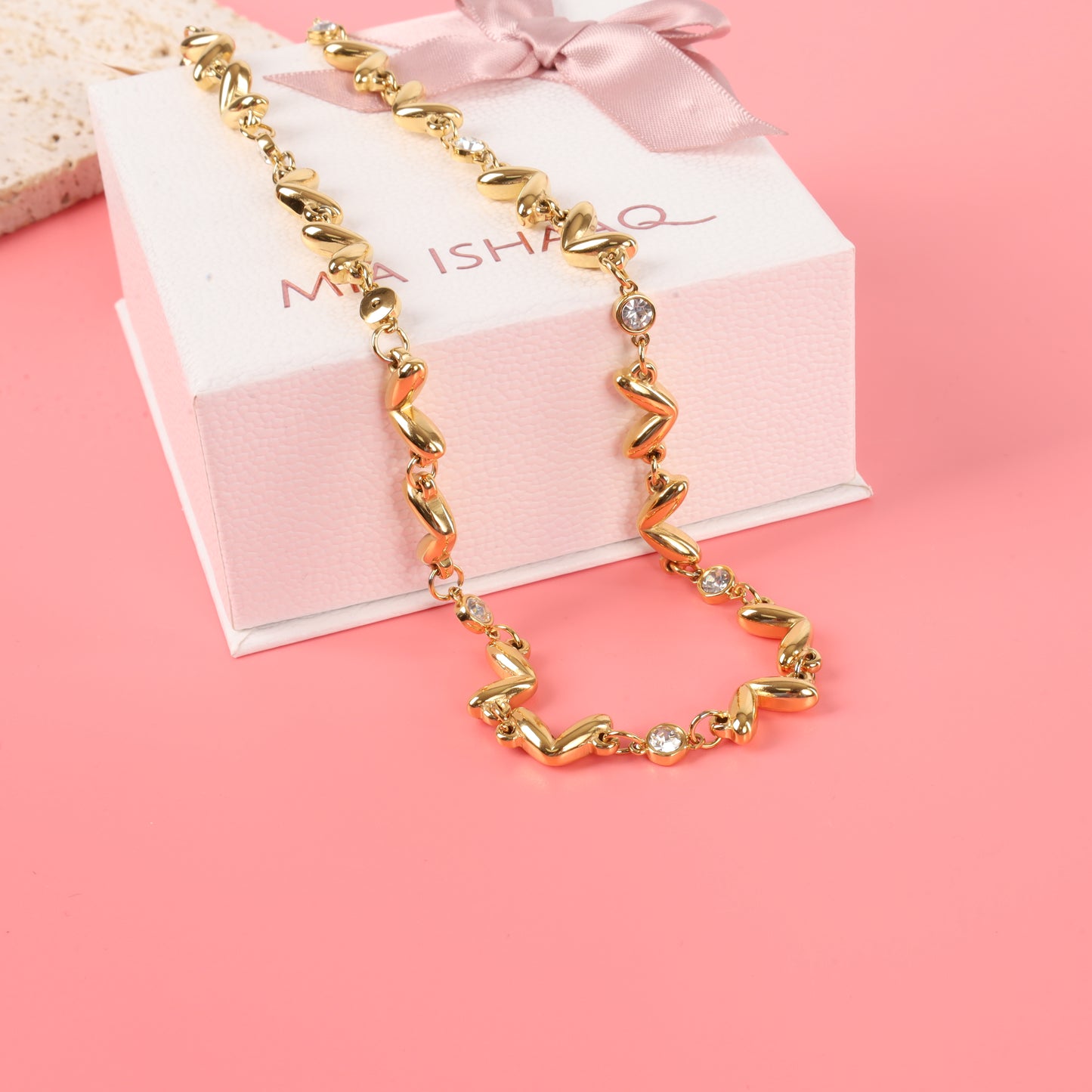 Orla Twist Gold Chain Necklace