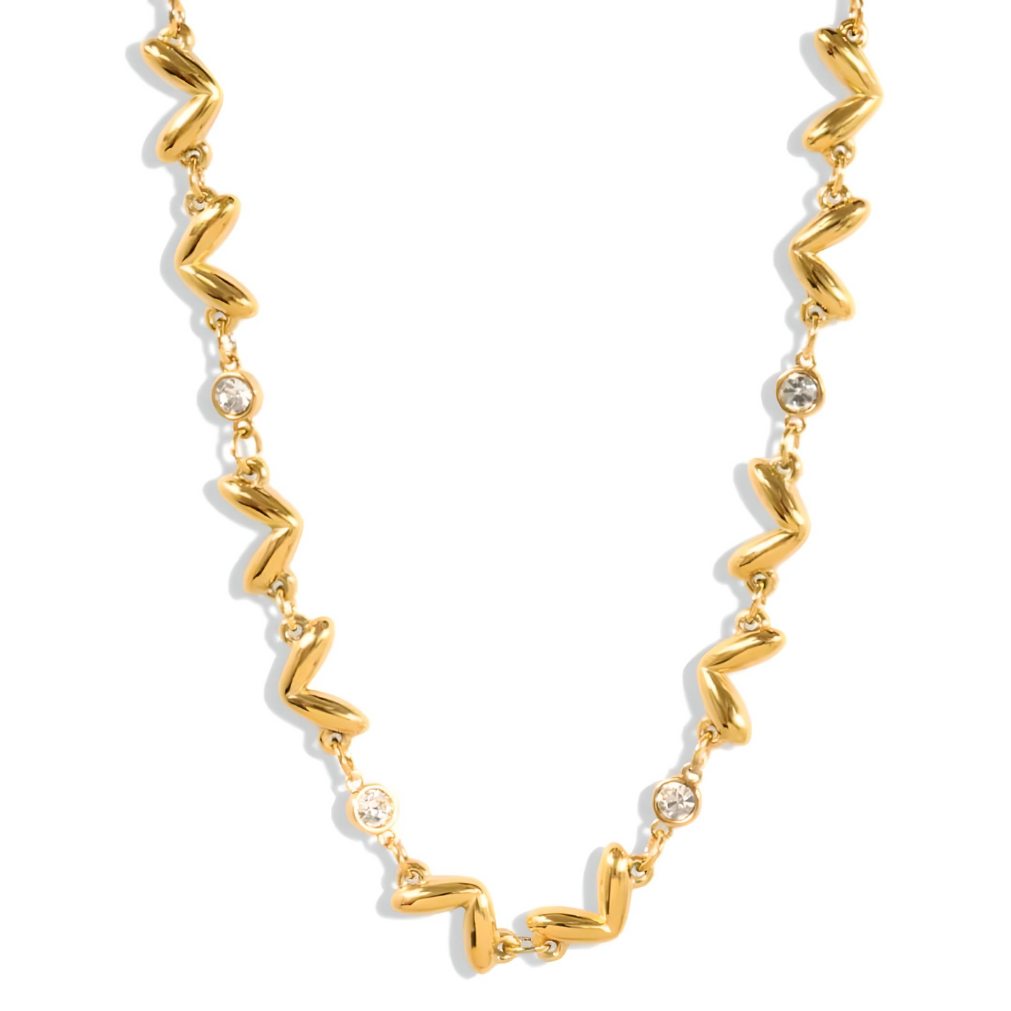 Orla Twist Gold Chain Necklace