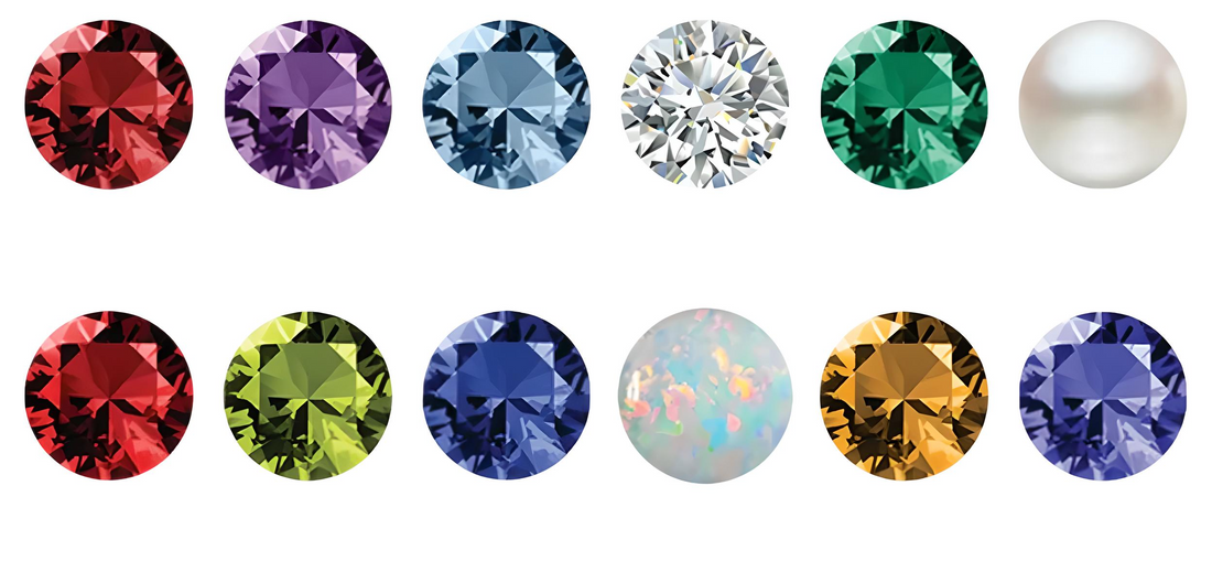 jewellery birthstones for each month - Mia Ishaaq