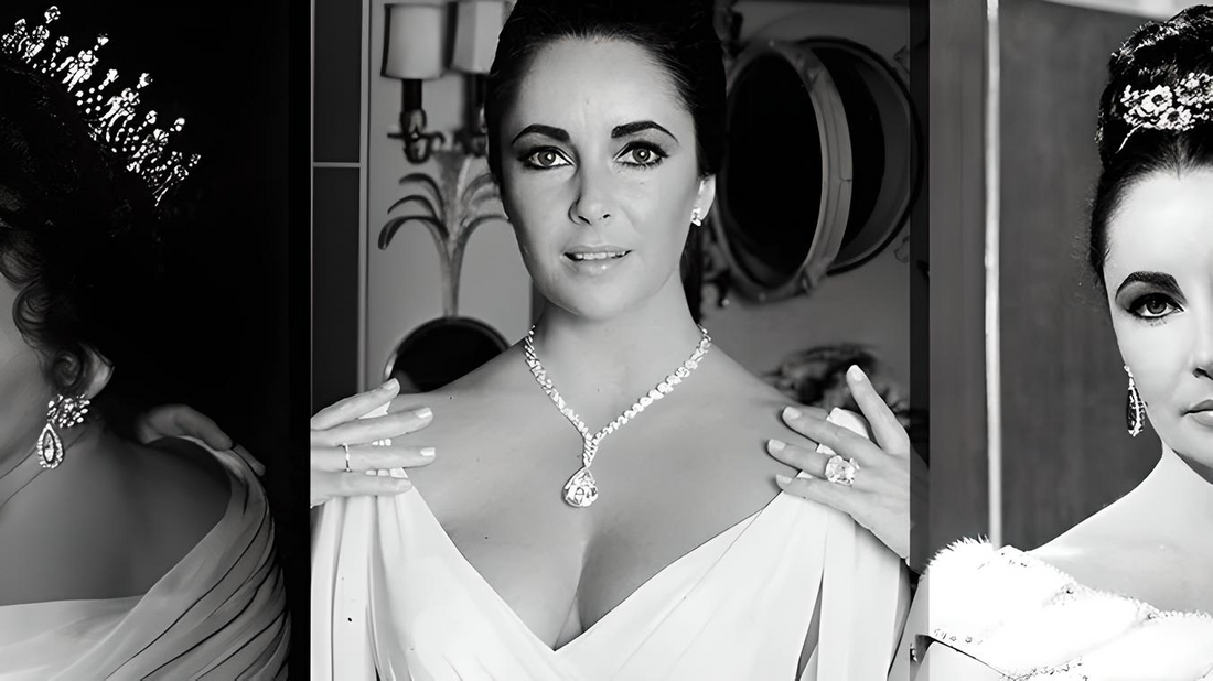 elizabeth taylor famous diamond necklace - Mia Ishaaq