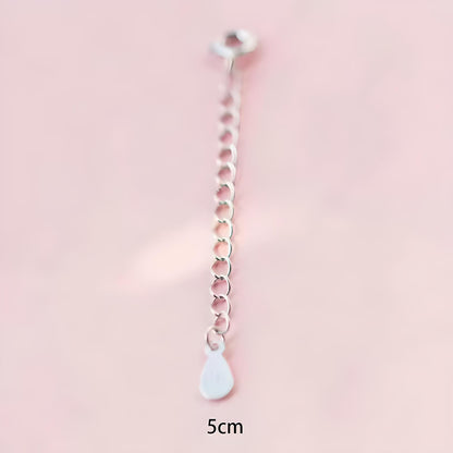 925 sterling silver bracelet necklace extension chain - Mia Ishaaq