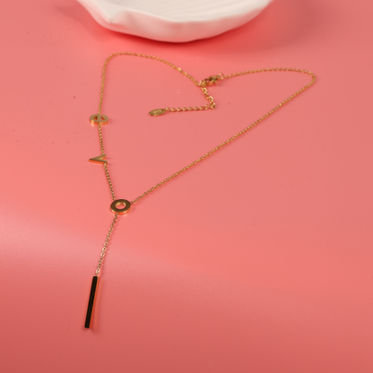 LOVE Letters Lariat Necklace