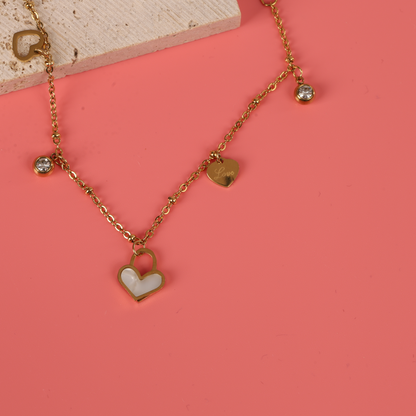 Heart Charms Bracelet