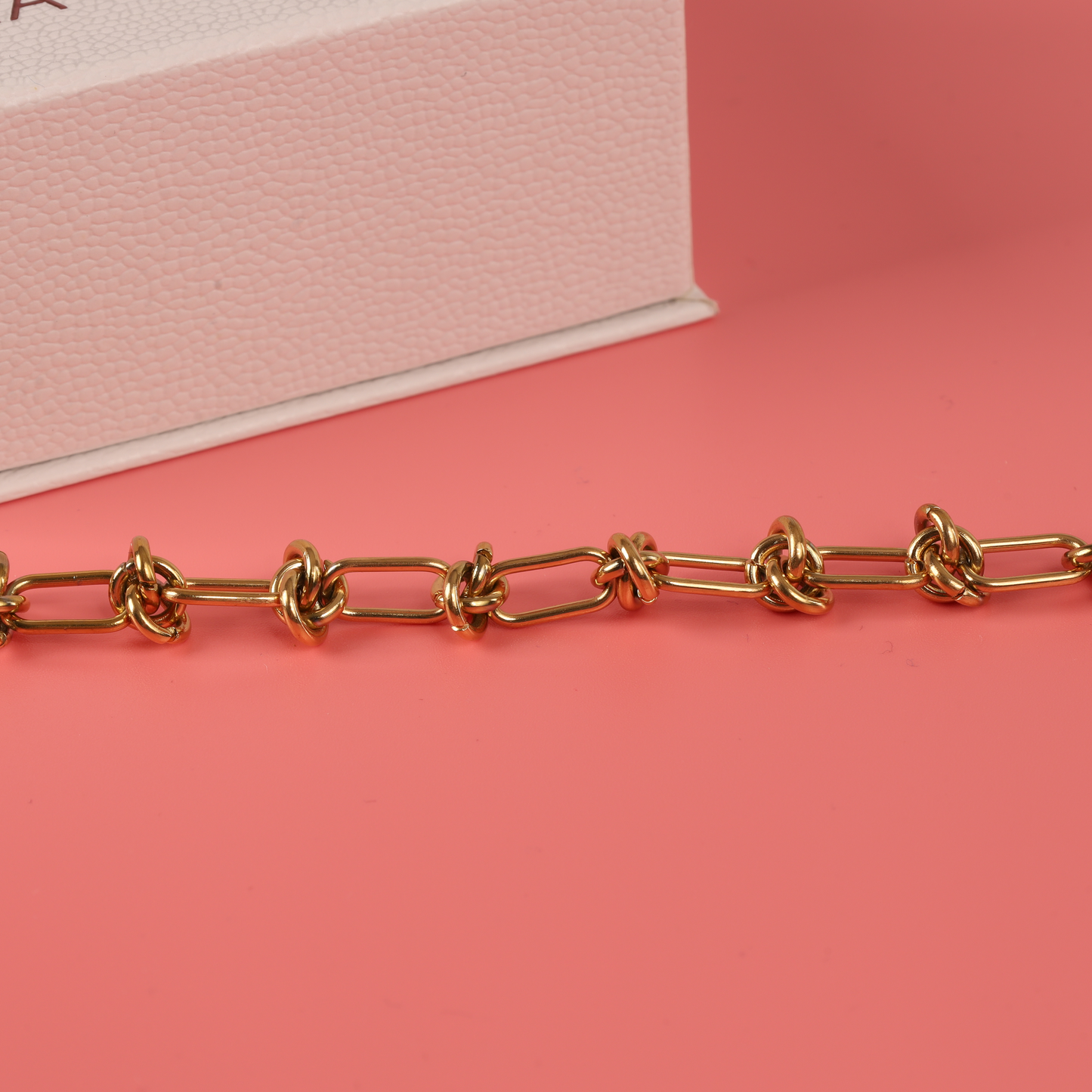 Knot Link Chain Bracelet