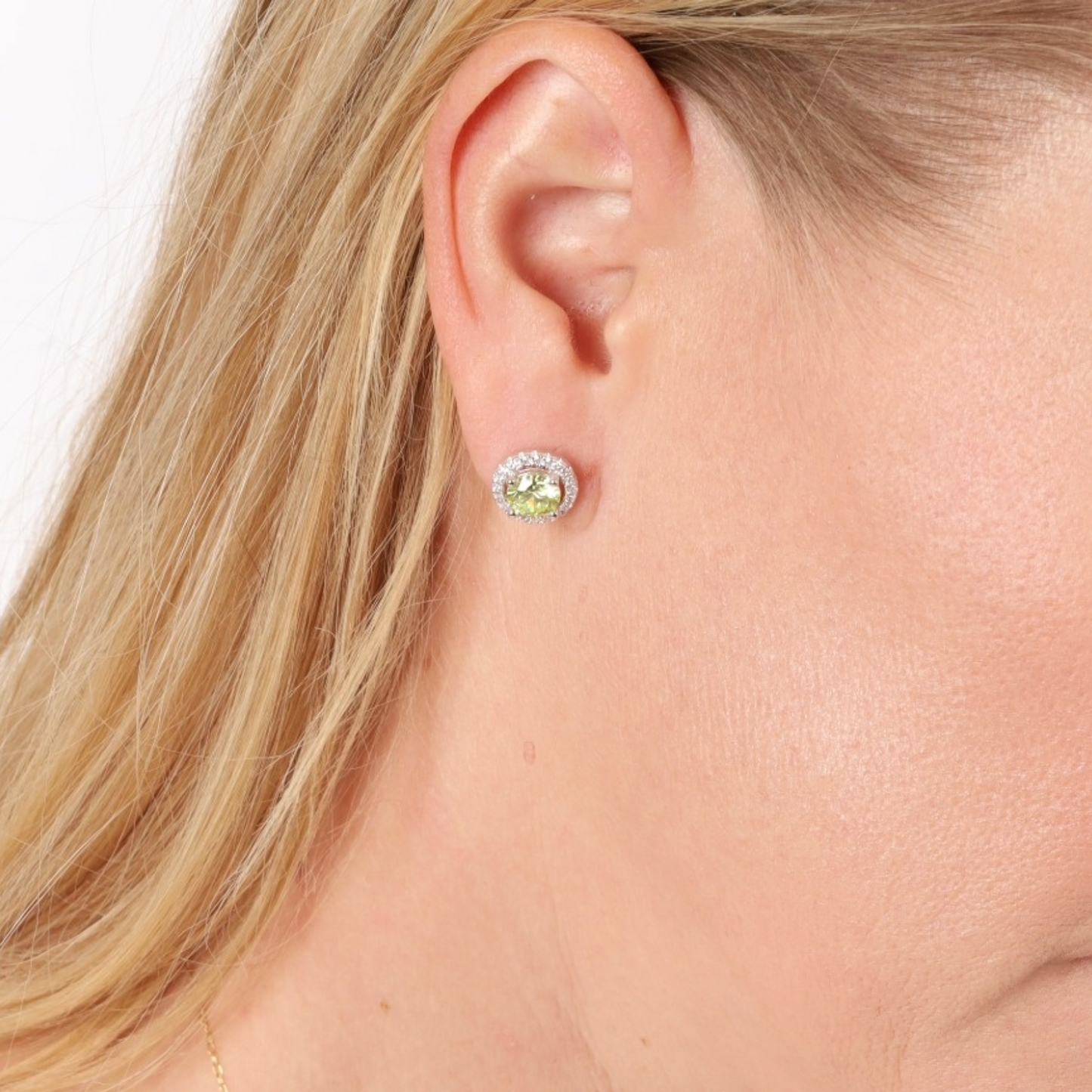 Apple Blossom Radiant Studs