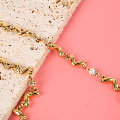 Orla Twist Gold Chain Necklace