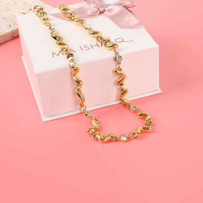 Orla Twist Gold Chain Necklace