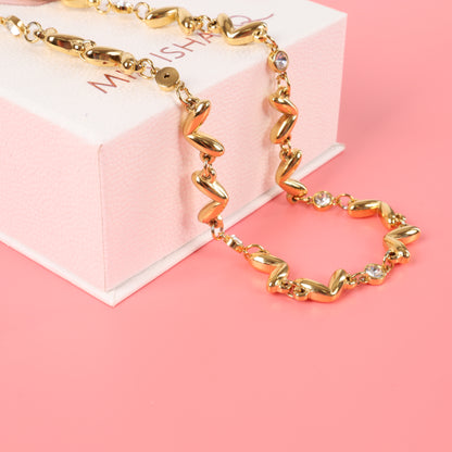 Orla Twist Gold Chain Necklace