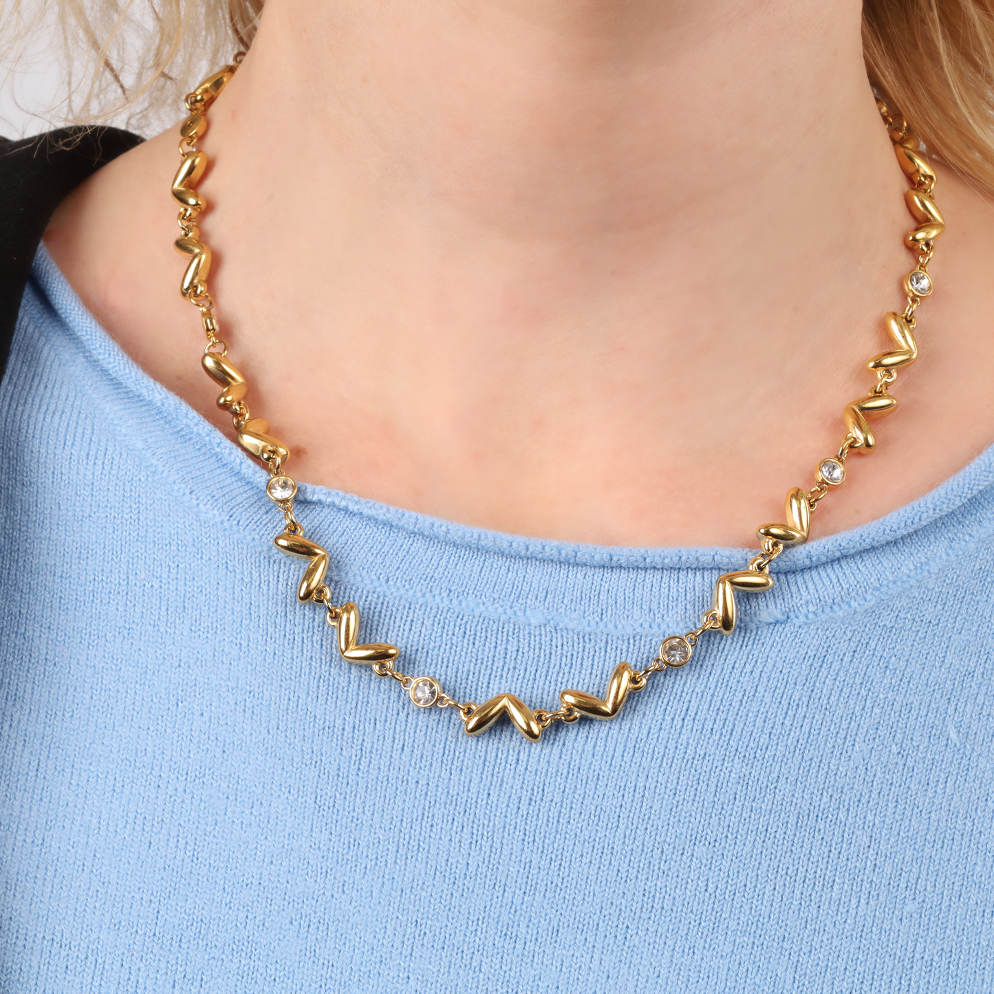 Orla Twist Gold Chain Necklace