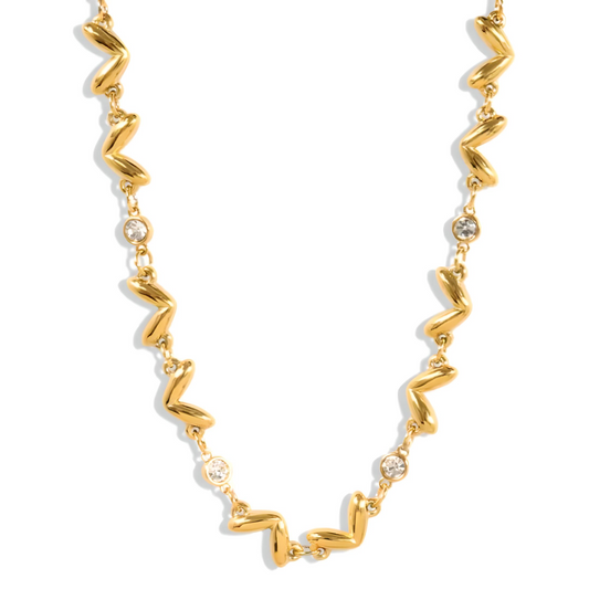Orla Twist Gold Chain Necklace