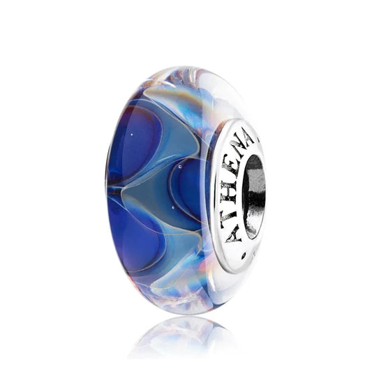 ATHENAIE Ocean Core Murano Glass Charm - Mia Ishaaq