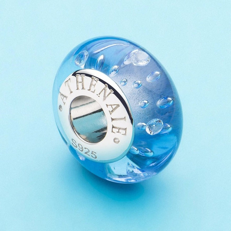 Athenaie Blue Sea Murano Charm - Mia Ishaaq